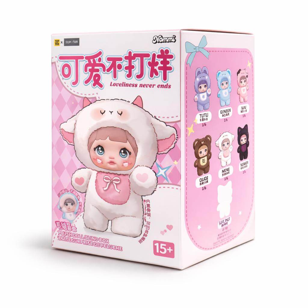 Nommi Loveliness Never Ends Series Keychain Plushie Blindbox